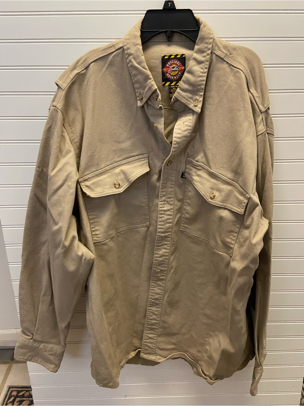 Justin Original Work Wear  Thick Button Up Shirt